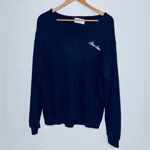 Vintage Penn State Sweater Navy Blue Sz XL